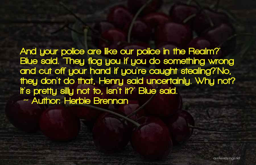 Stealing Something Quotes By Herbie Brennan