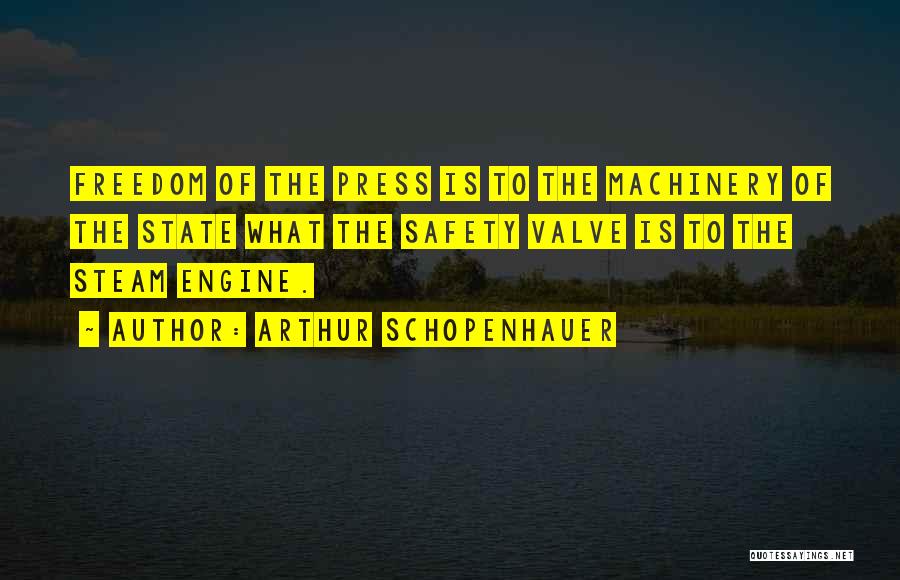 Steam Engine Quotes By Arthur Schopenhauer