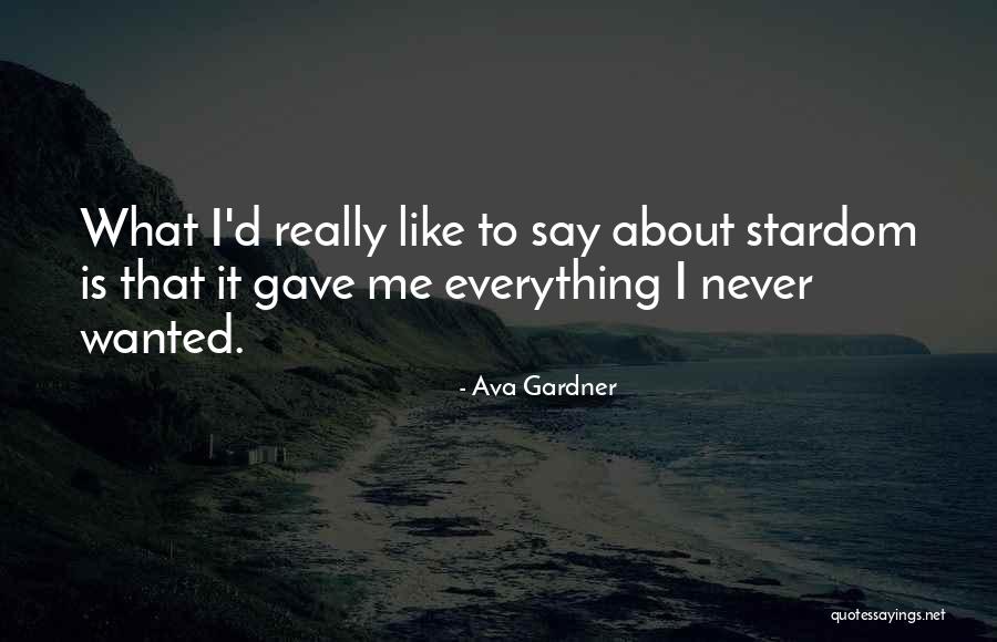 Stearman For Sale Quotes By Ava Gardner Stearman For Sale Quotes By Ava Gardner
