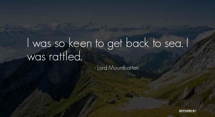 Stearman Restorers Quotes By Lord Mountbatten Stearman Restorers Quotes By Lord Mountbatten