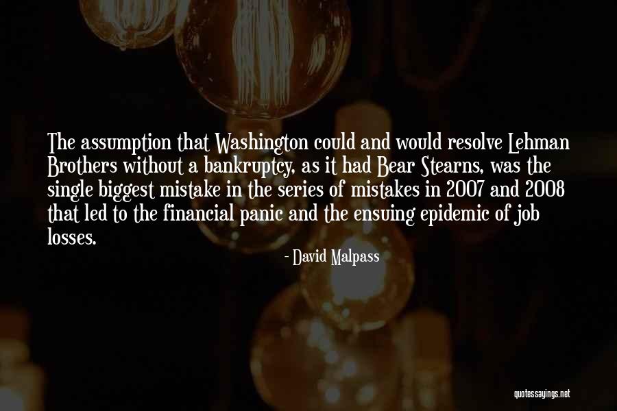 Stearns Quotes By David Malpass Stearns Quotes By David Malpass