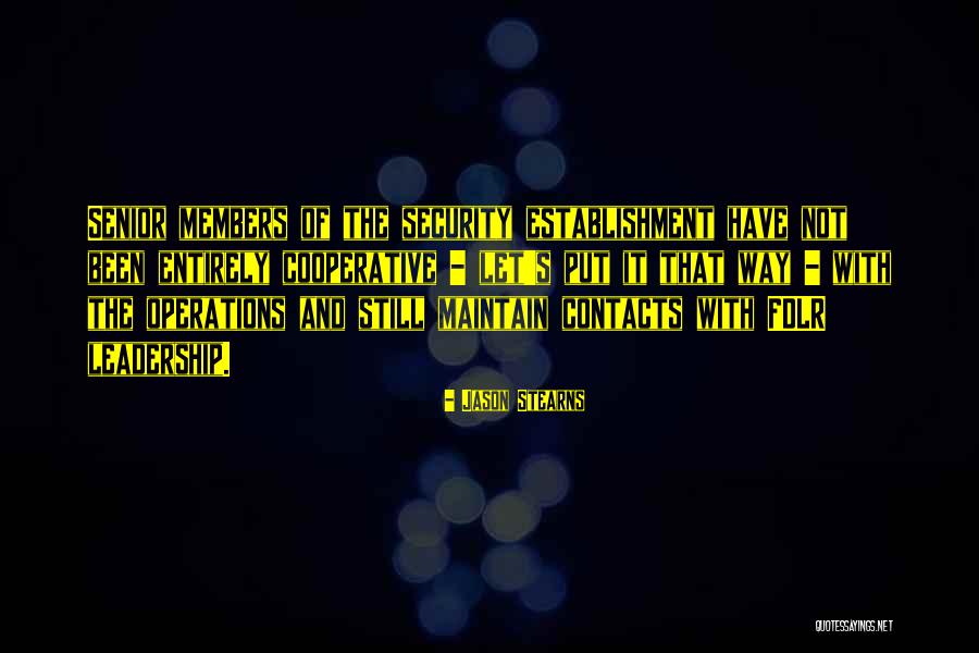 Stearns Quotes By Jason Stearns Stearns Quotes By Jason Stearns