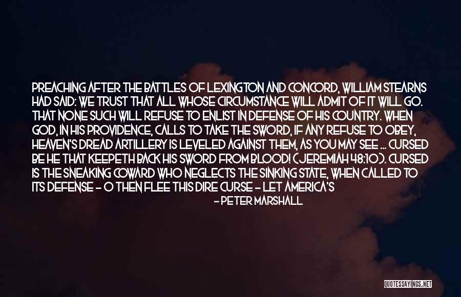 Stearns Quotes By Peter Marshall Stearns Quotes By Peter Marshall