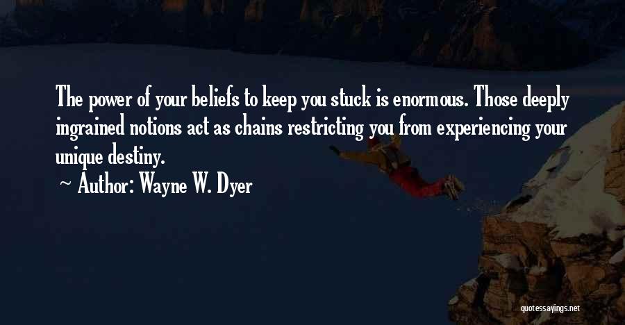 Stebler Storen Quotes By Wayne W. Dyer