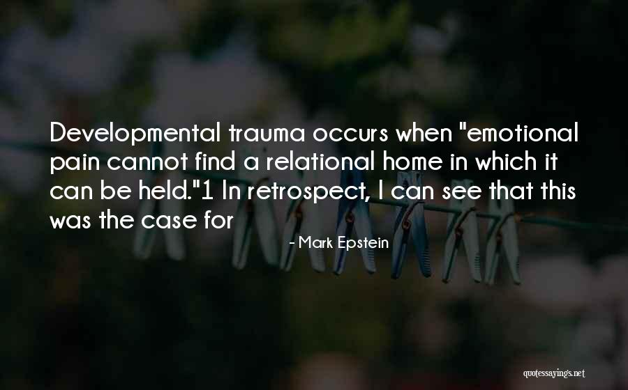 Stedra Vecera Quotes By Mark Epstein Stedra Vecera Quotes By Mark Epstein
