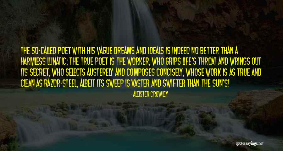 Steel Worker Quotes By Aleister Crowley Steel Worker Quotes By Aleister Crowley