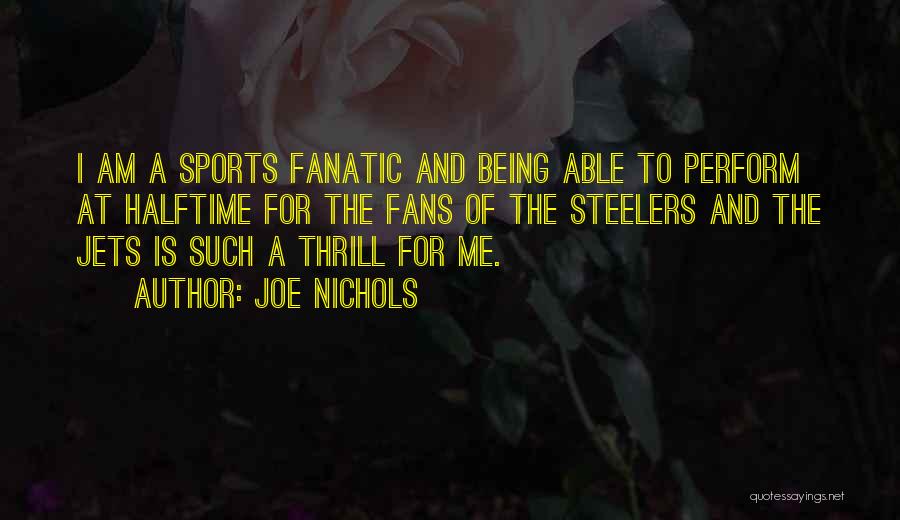 Steelers Quotes By Joe Nichols