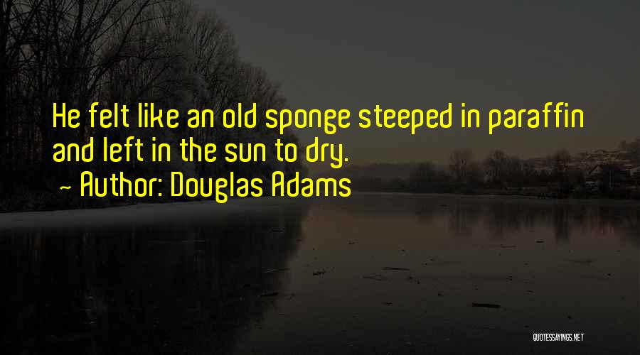 Steeped Quotes By Douglas Adams