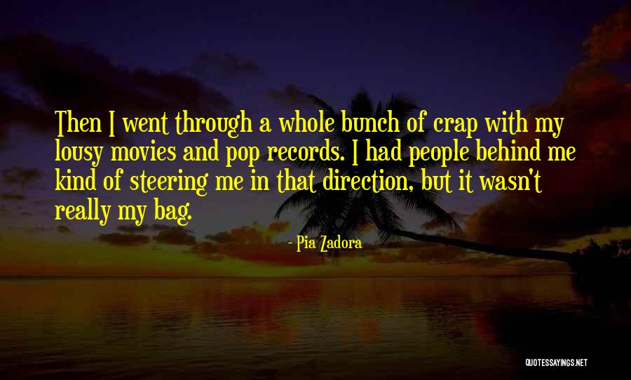 Steering Best Quotes By Pia Zadora Steering Best Quotes By Pia Zadora