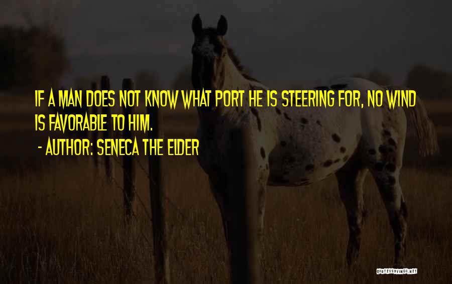 Steering Life Quotes By Seneca The Elder