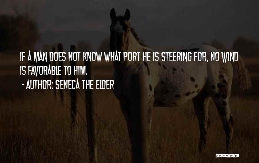 Steering Your Life Quotes By Seneca The Elder