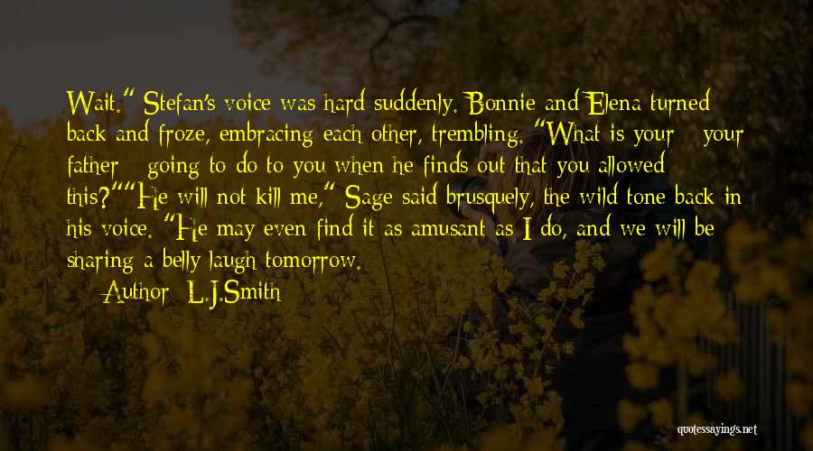 Stefan And Bonnie Quotes By L.J.Smith