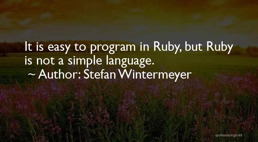 Stefan Wintermeyer Quotes 1284115