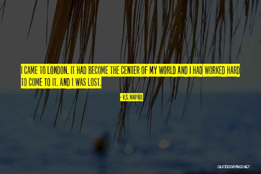 Stefana Gamou Quotes By V.S. Naipaul