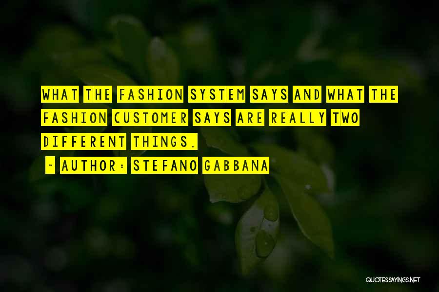 Stefano Gabbana Quotes 113497