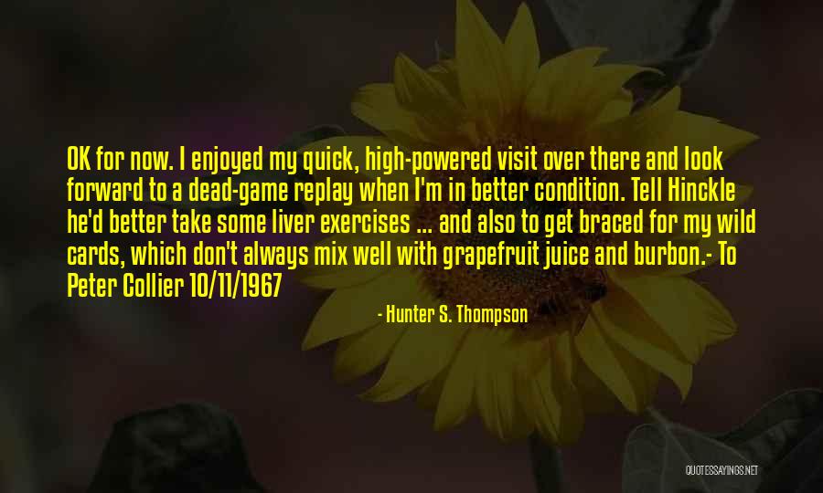 Stefanovikio Quotes By Hunter S. Thompson Stefanovikio Quotes By Hunter S. Thompson