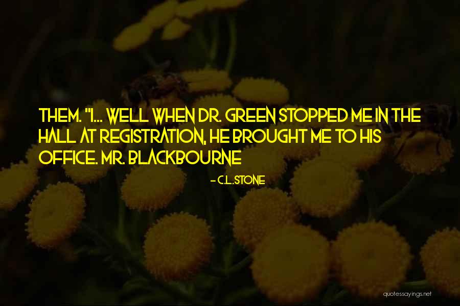 Stefanska Pecienka Quotes By C.L.Stone Stefanska Pecienka Quotes By C.L.Stone