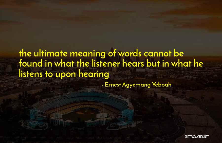 Steffi Sorensen Quotes By Ernest Agyemang Yeboah Steffi Sorensen Quotes By Ernest Agyemang Yeboah