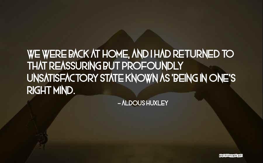 Steil Dermatology Quotes By Aldous Huxley Steil Dermatology Quotes By Aldous Huxley