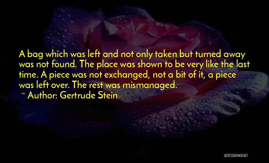 Stein Gertrude Quotes By Gertrude Stein