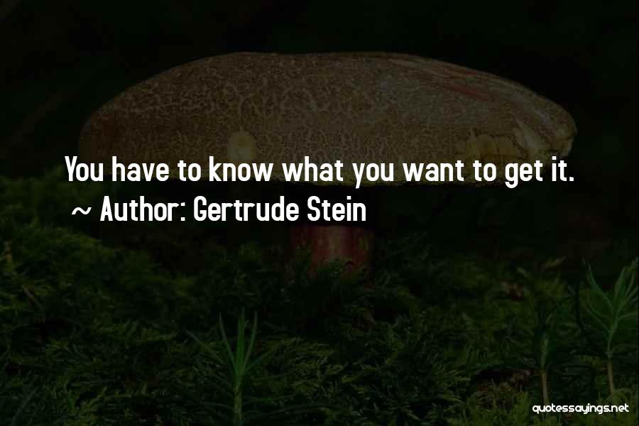 Stein Gertrude Quotes By Gertrude Stein