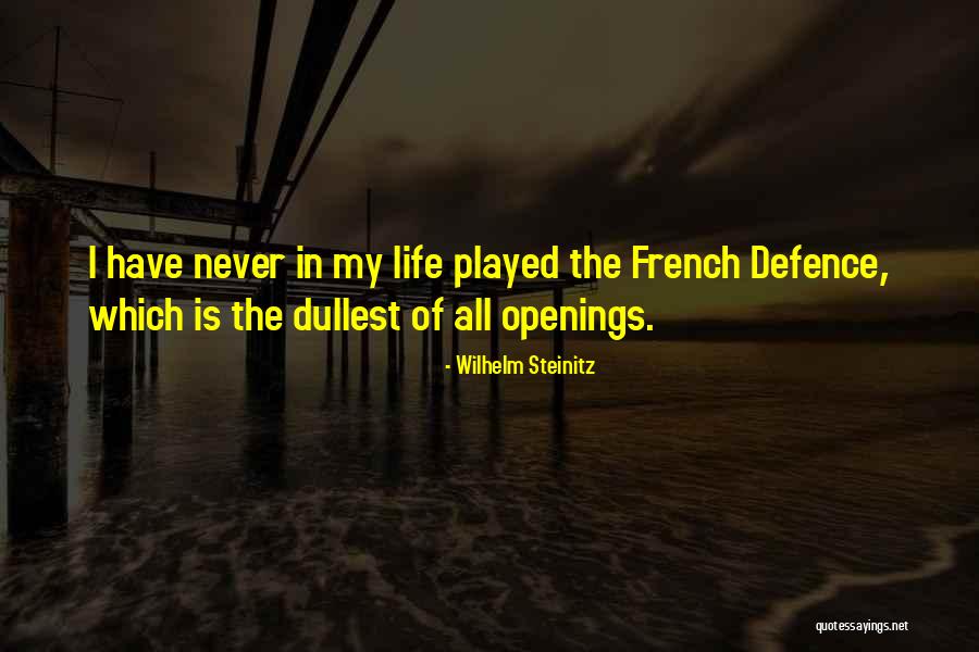 Steinitz Quotes By Wilhelm Steinitz Steinitz Quotes By Wilhelm Steinitz