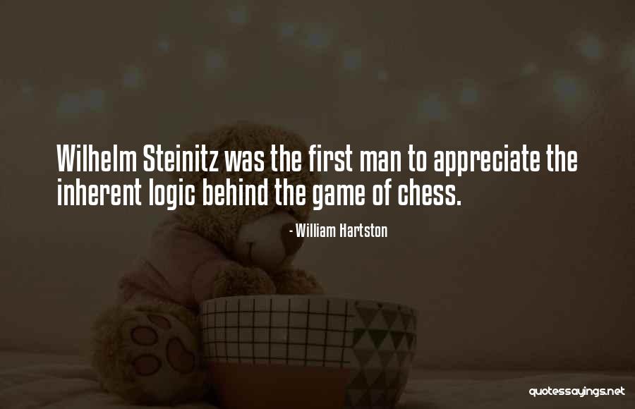 Steinitz Quotes By William Hartston Steinitz Quotes By William Hartston