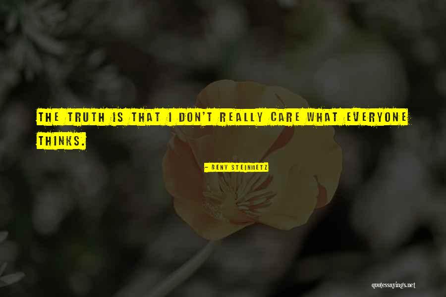 Steinmetz Quotes By Beny Steinmetz