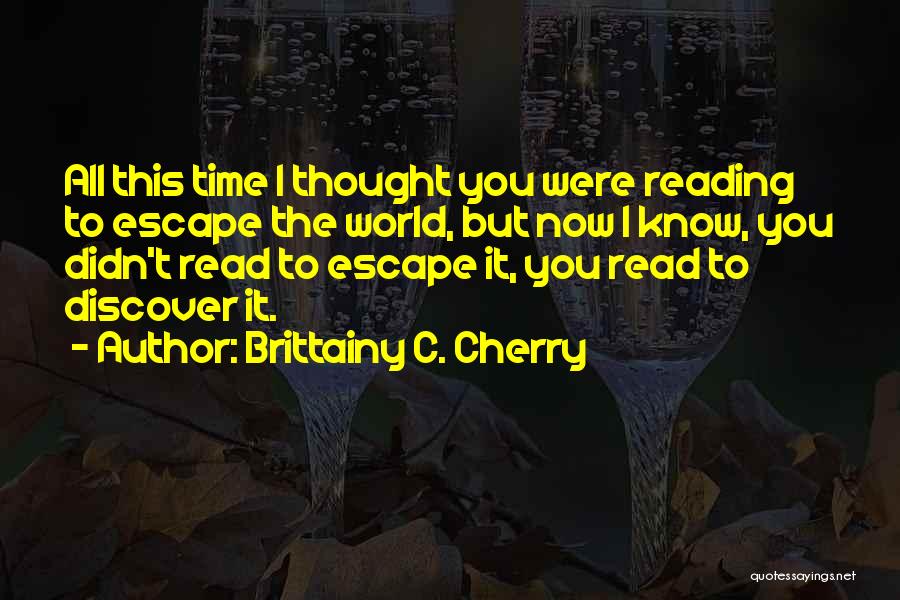 Steinthal Lodge Quotes By Brittainy C. Cherry