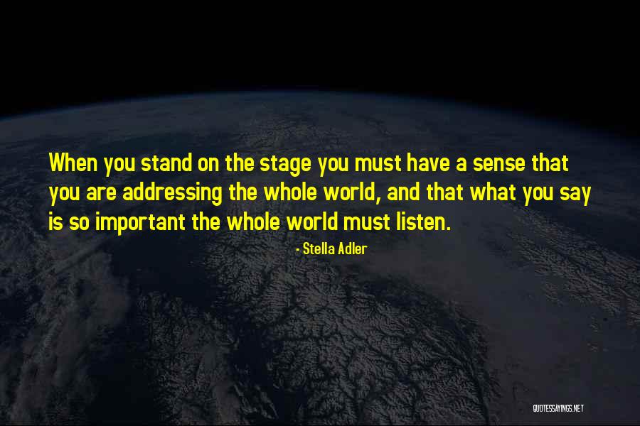 Stella Adler Quotes 1329042 Stella Adler Quotes 1329042