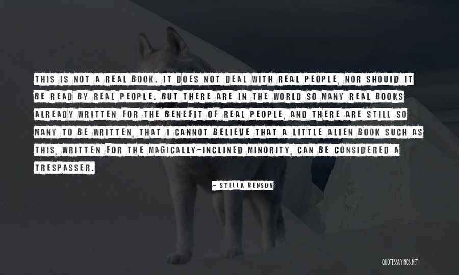 Stella Benson Quotes 1589879 Stella Benson Quotes 1589879