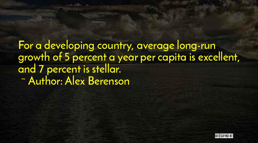 Stellar Quotes By Alex Berenson