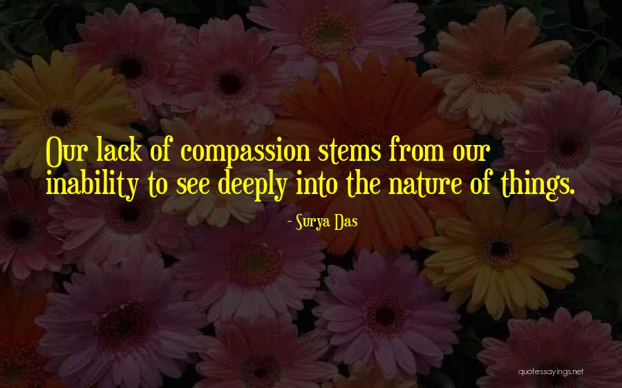 Stems Quotes By Surya Das