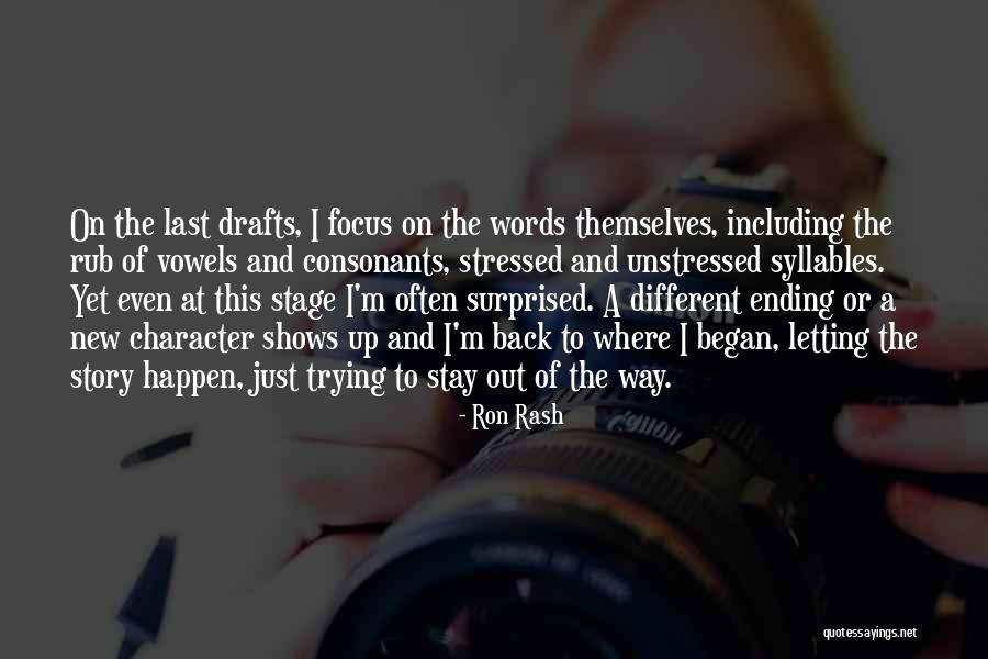 Stendardo Di Quotes By Ron Rash Stendardo Di Quotes By Ron Rash