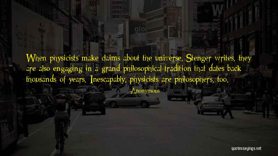 Stenger And Stenger Quotes By Anonymous Stenger And Stenger Quotes By Anonymous