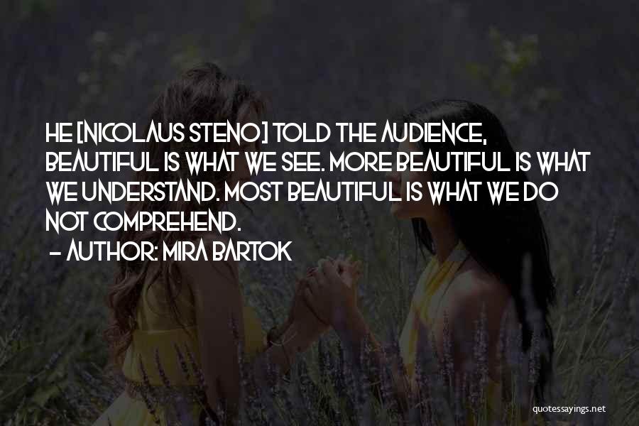 Steno Quotes By Mira Bartok