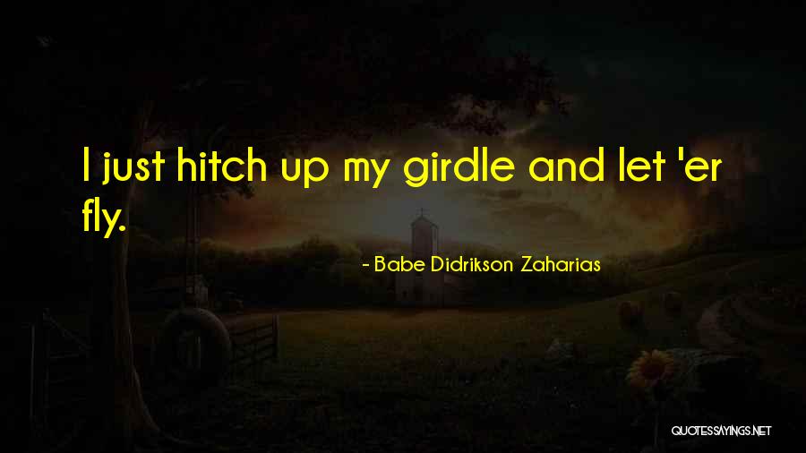 Stenz Corporation Quotes By Babe Didrikson Zaharias Stenz Corporation Quotes By Babe Didrikson Zaharias
