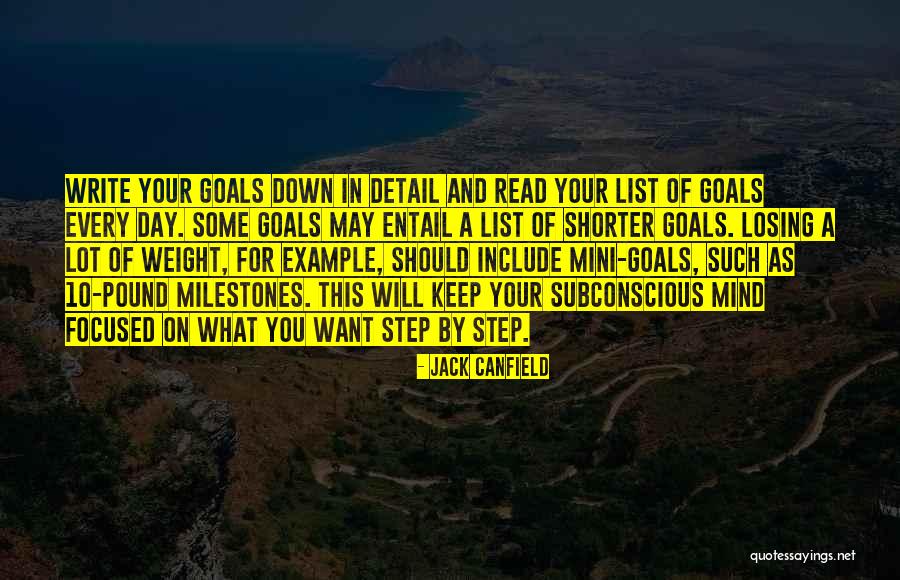 Step 10 Quotes By Jack Canfield