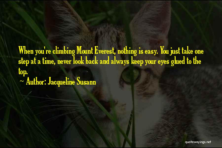 Step Back Quotes By Jacqueline Susann