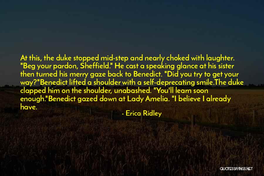 Step Down Quotes By Erica Ridley