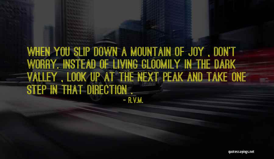 Step Down Quotes By R.v.m.