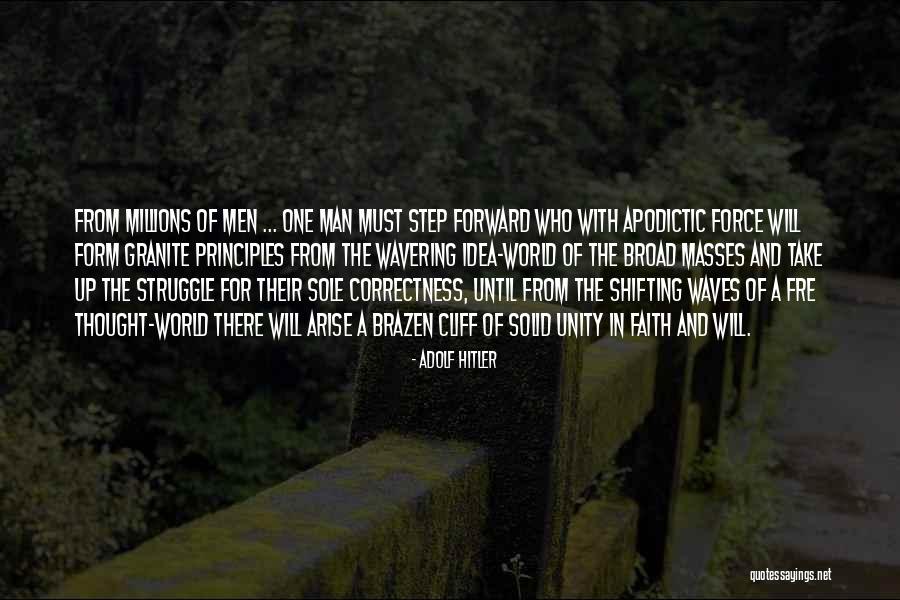 Step Forward Quotes By Adolf Hitler Step Forward Quotes By Adolf Hitler