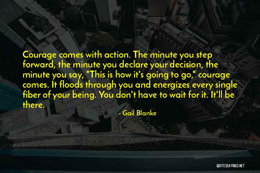 Step Forward Quotes By Gail Blanke