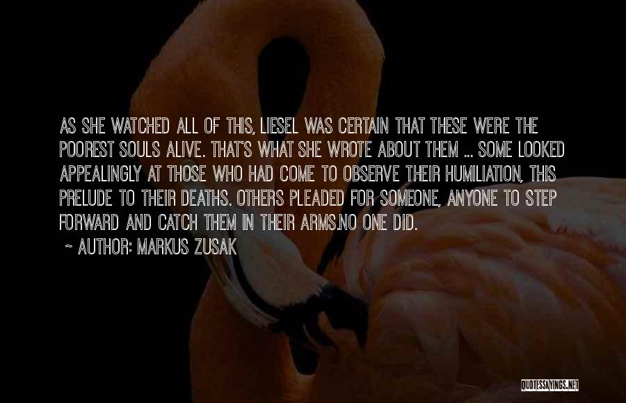 Step Forward Quotes By Markus Zusak