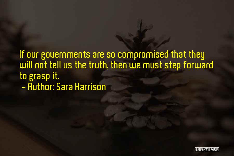 Step Forward Quotes By Sara Harrison