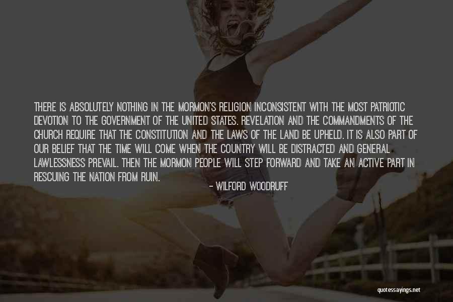 Step Forward Quotes By Wilford Woodruff Step Forward Quotes By Wilford Woodruff