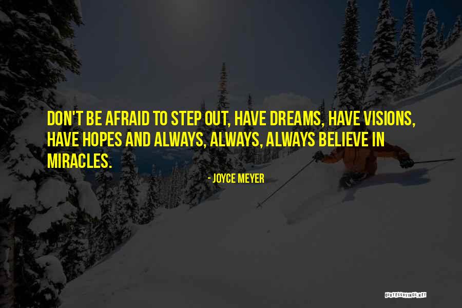 Step In Quotes By Joyce Meyer