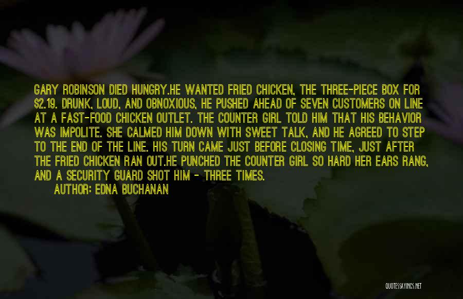 Step Outside The Box Quotes By Edna Buchanan