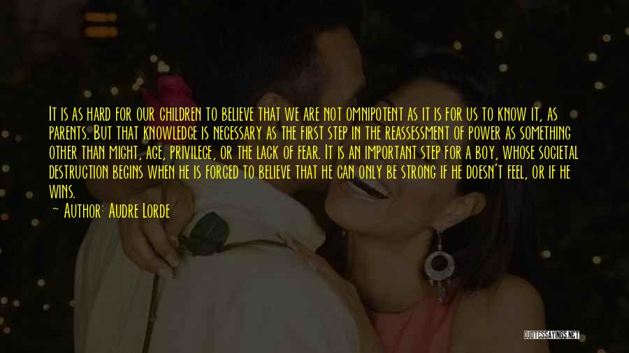 Step Parents Quotes By Audre Lorde