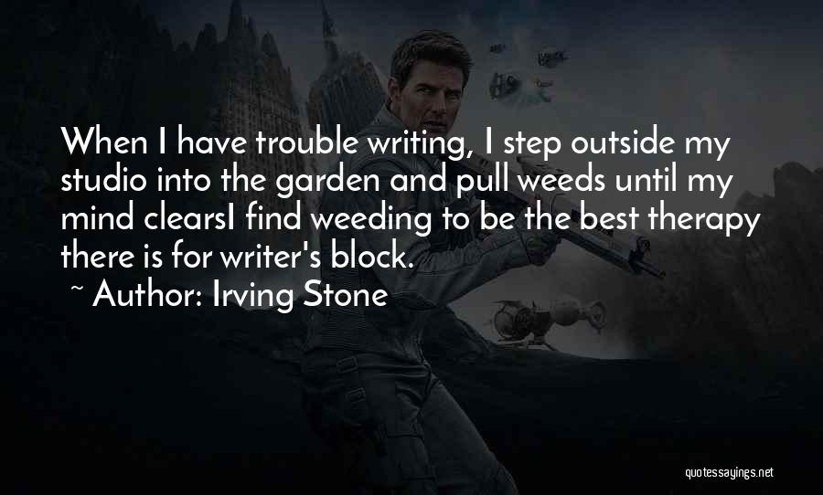 Step Stone Quotes By Irving Stone